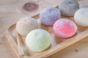 Mochi ice cream is a tasty blend of Japanese tradition and modern techniques. Image via shutterstock.com