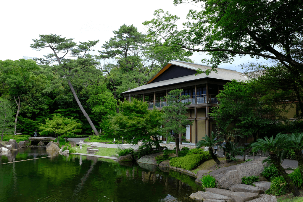 A tranquil scene at Tokugawa Garden, one of many popular Japanese gardens.