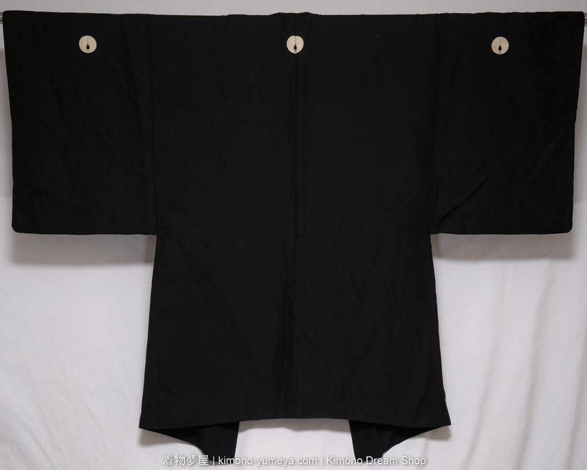 A black montsuki jacket.