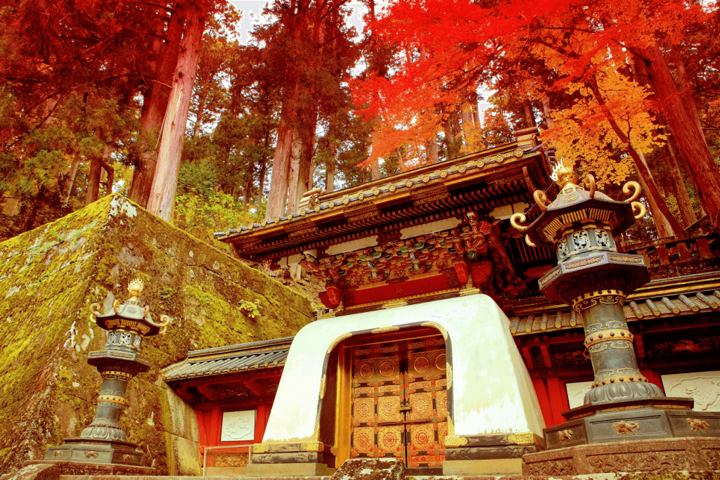 A shrine in Nikko.