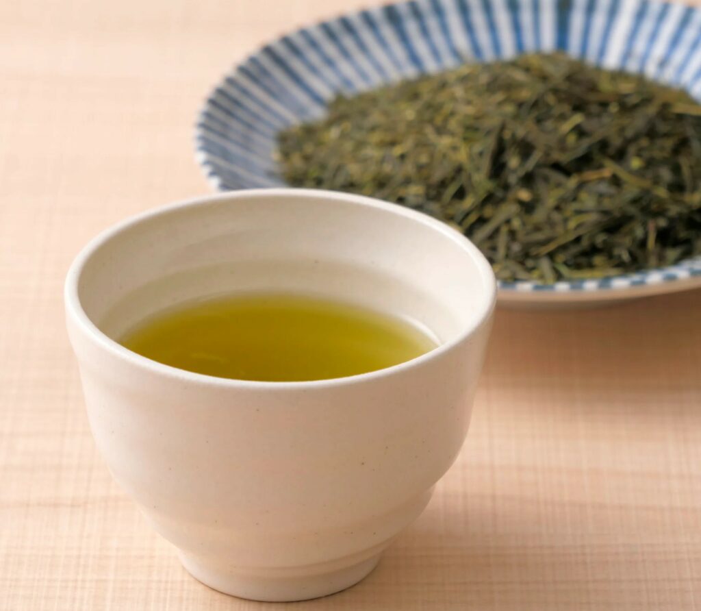 A cup of Japanese green tea. Perfect gift for a holiday gift guide