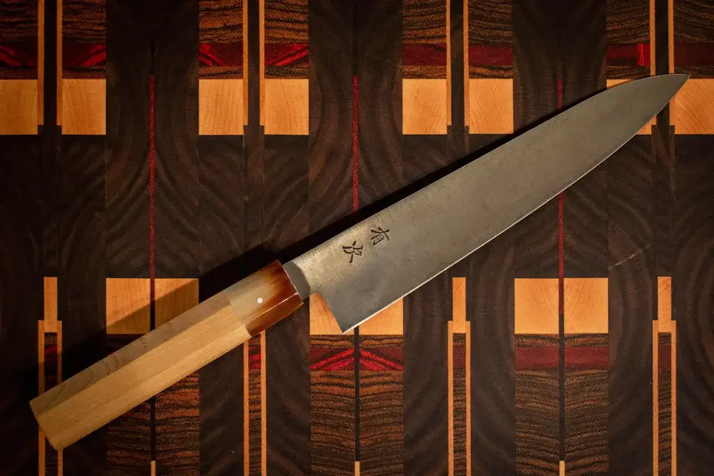 A kitchen knife from Aritsugu.