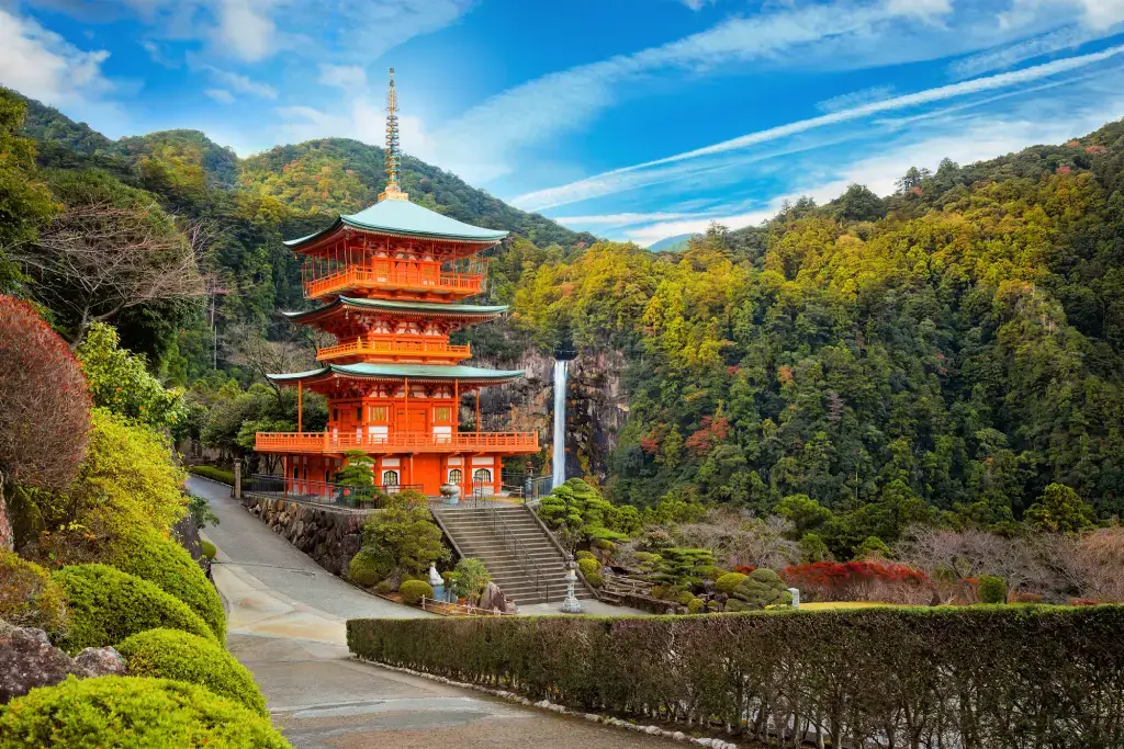 A pagoda in Japan.