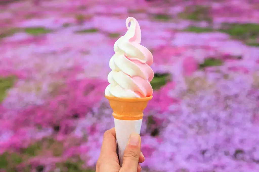 An ice cream cone.