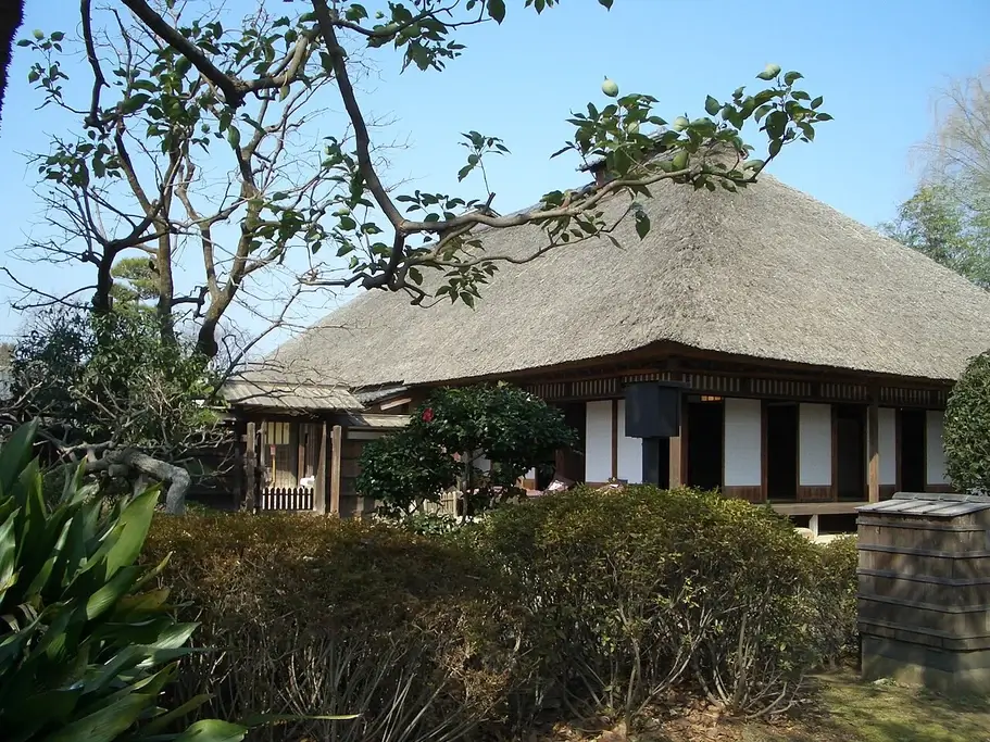 A storehouse in Jidayubori Park.
