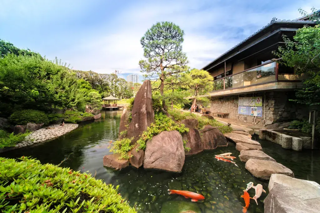 The Mejiro Gardens in Tokyo, a cool neighborhood similar to Daimyo in Fukuoka.