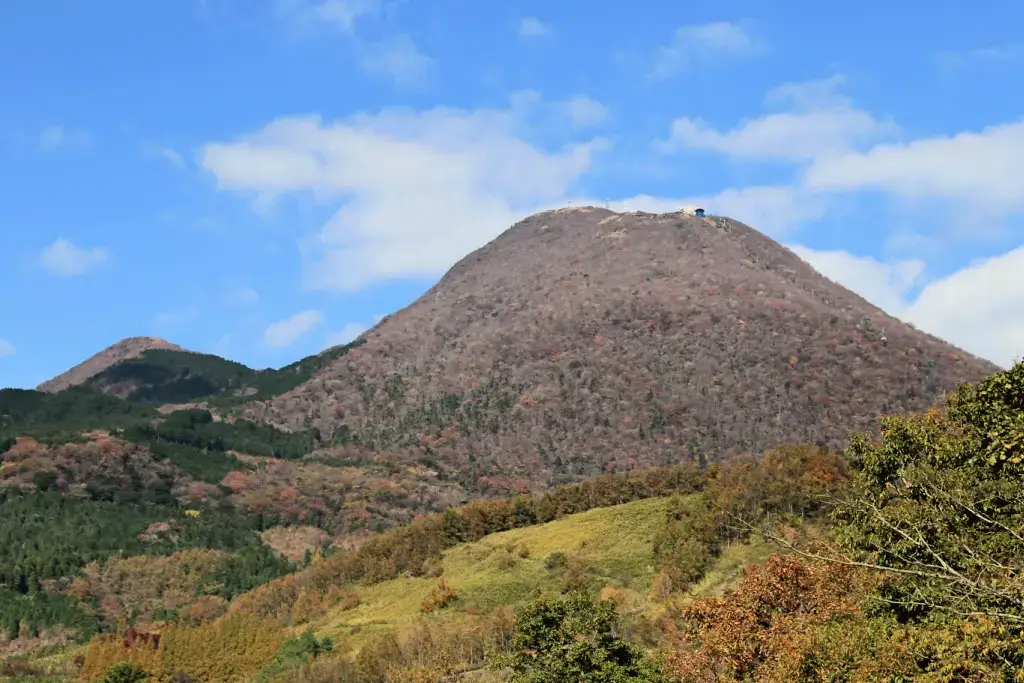 Mount Tsurumi in Beppu.