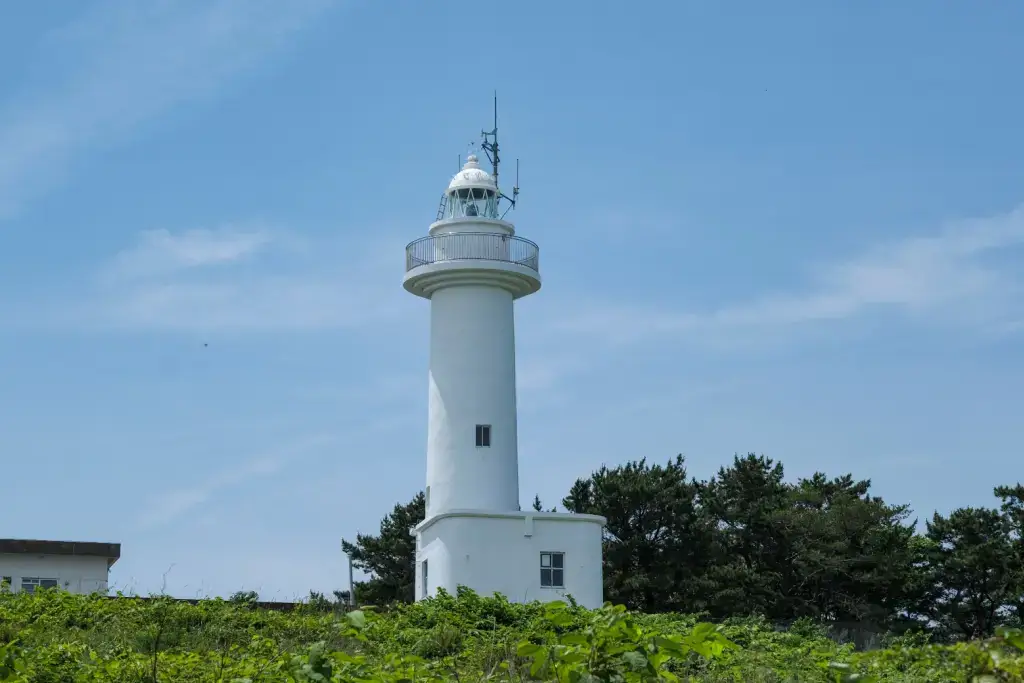 The Samekado Lighthouse in Hachinohe.