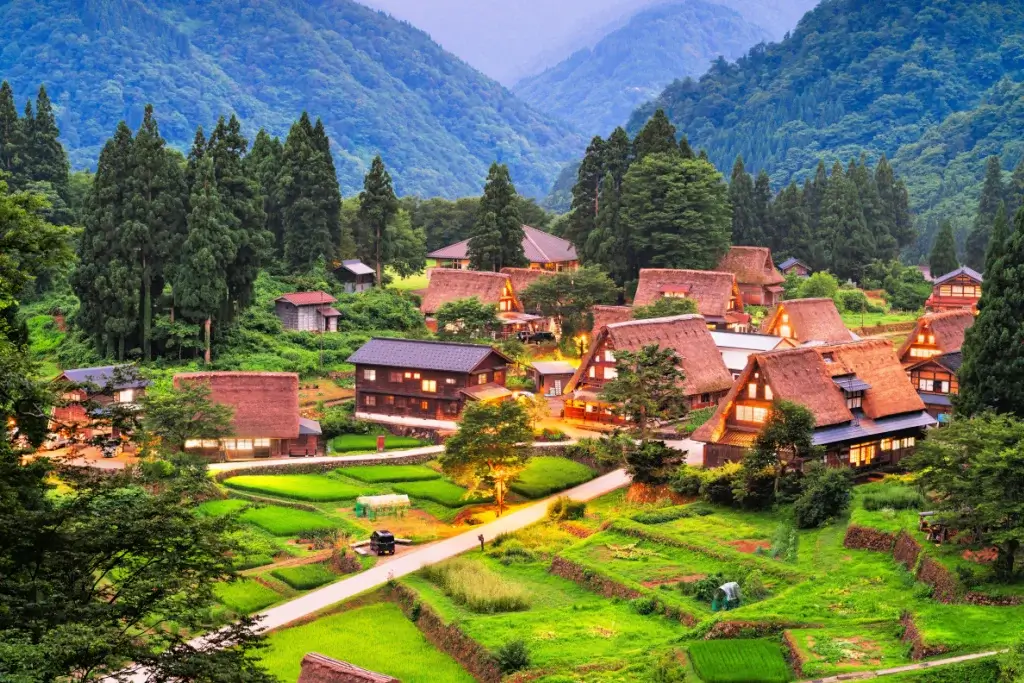 A remote village in Toyama Prefecture, Japan.