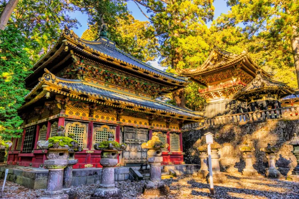 Toshogu Shrine in Japan, also known as Nihon.