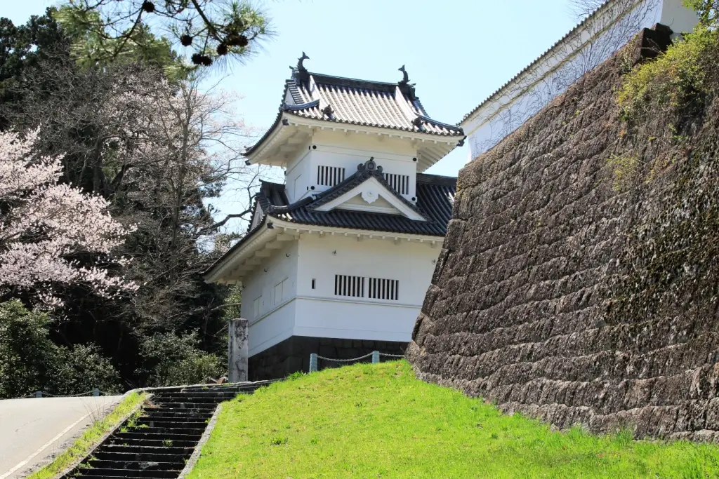 The Aoba Castle Ruins.
