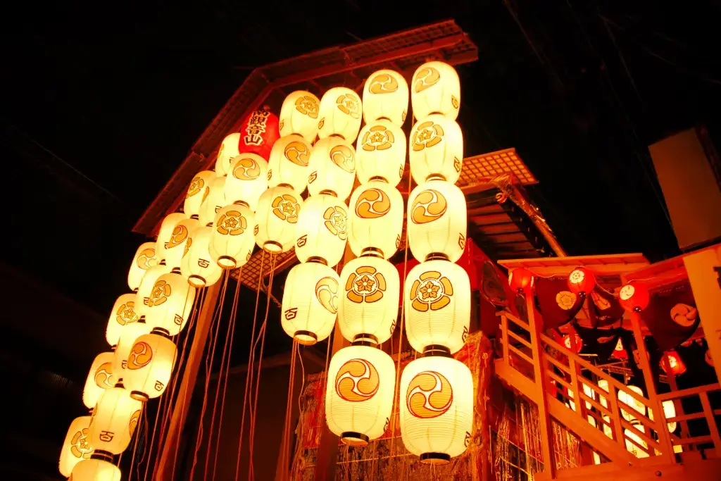 The lantern festival at Gion.