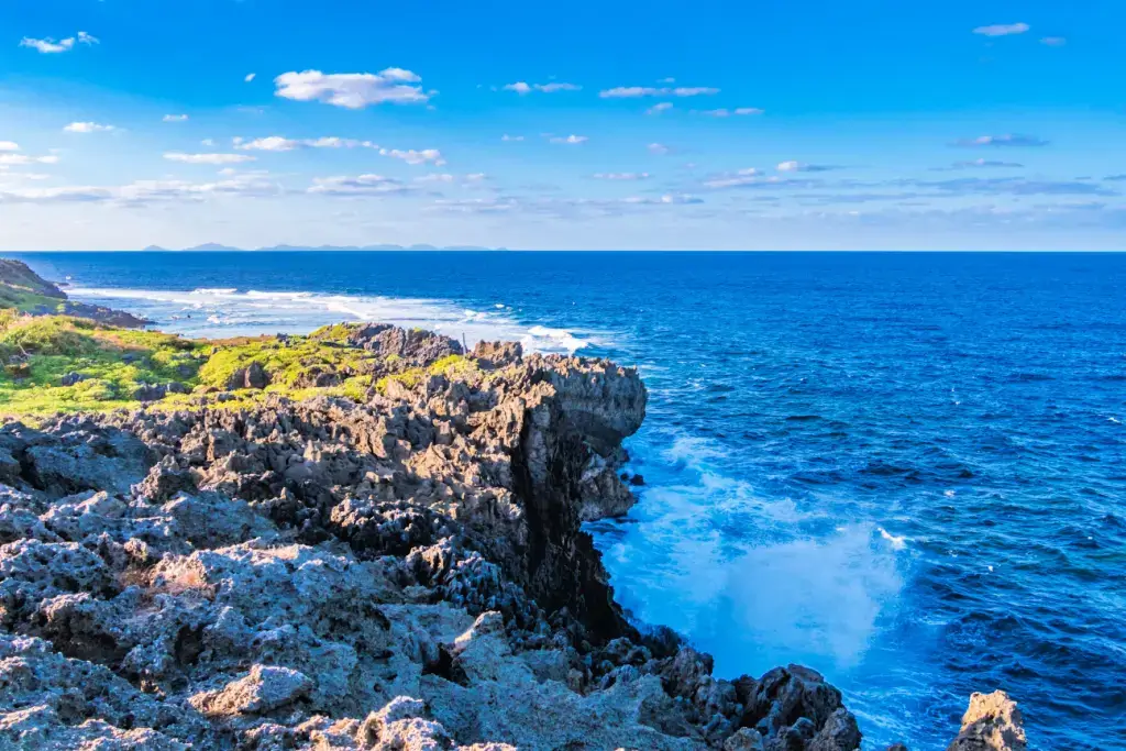 Cape Hedo on Okinawa Island.