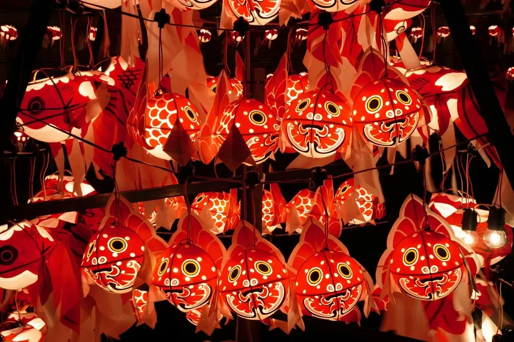 The Yanai Goldfish Lantern Festival.