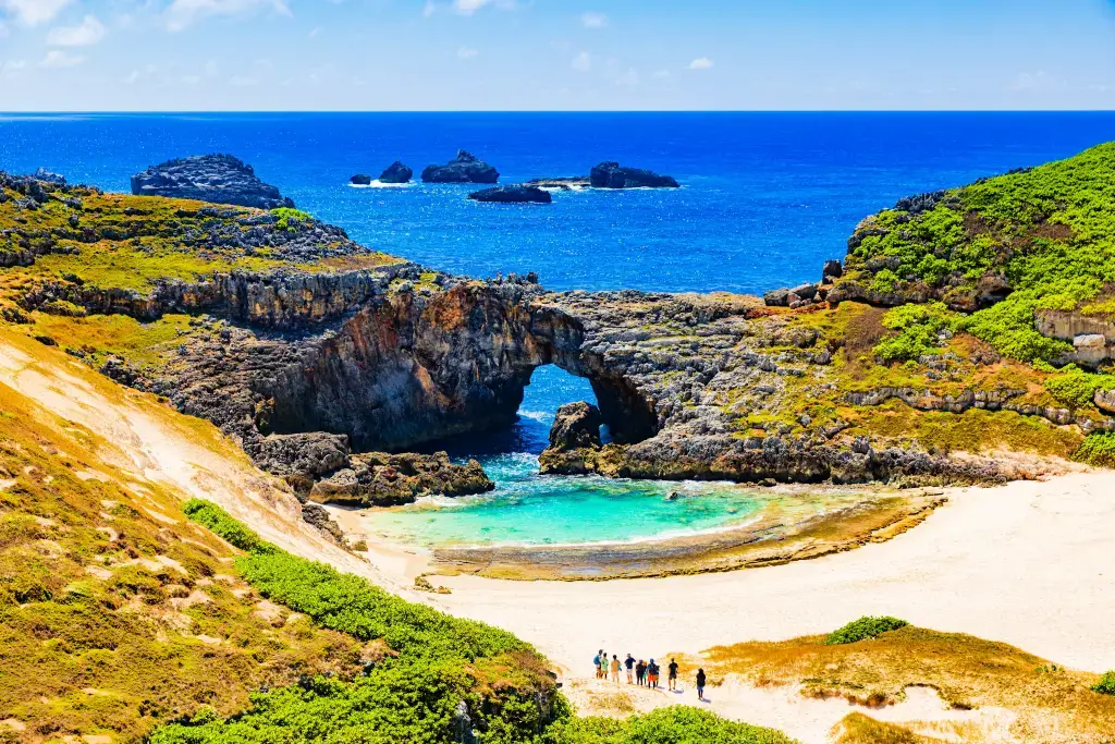 One of many islands in Japan, near Tokyo.