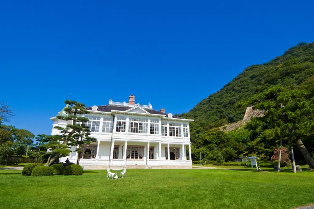 Jinpukaku Hall in Tottori. It's an old Western mansion in Tottori.