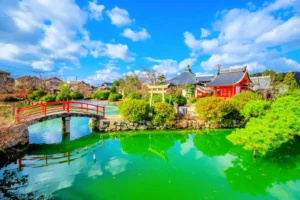 Kibitsu Jinja in Okayama Prefecture.