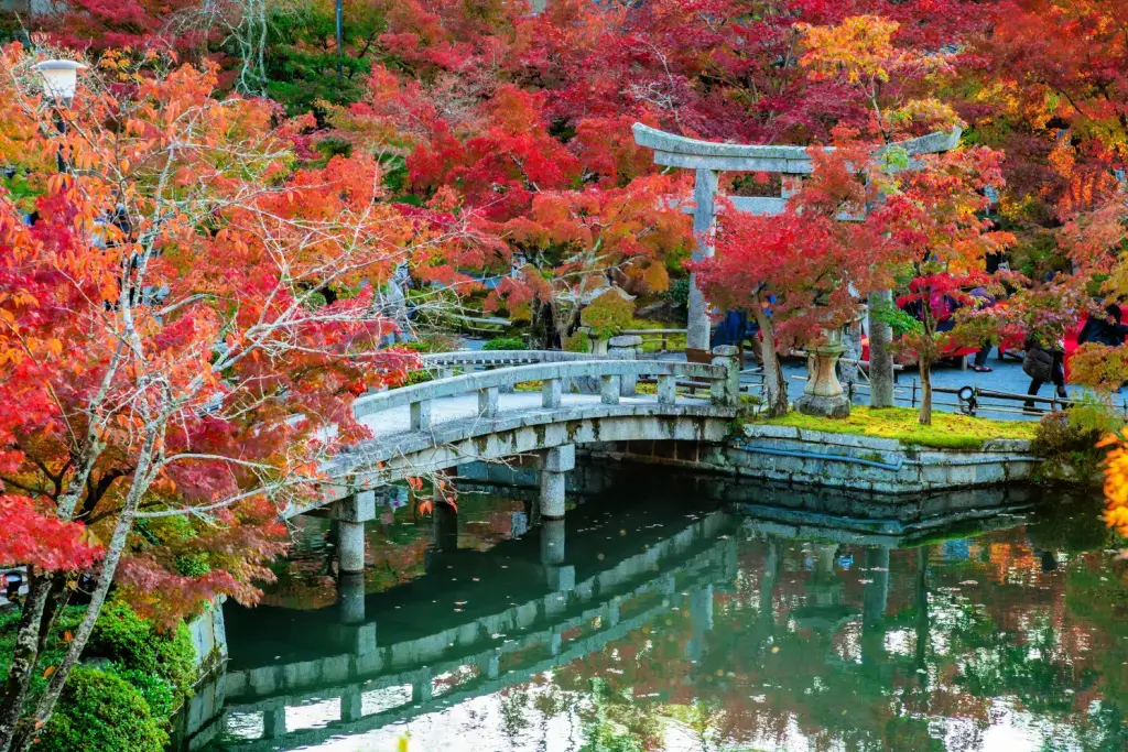 Eikando Zenrinji Temple during the fall season.