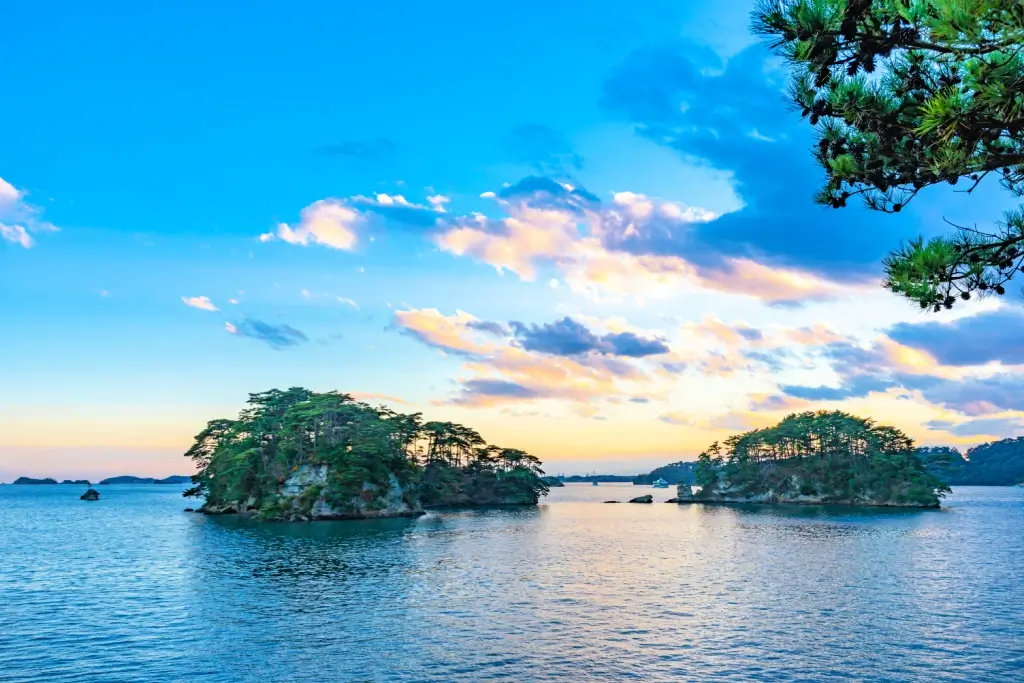 Matsushima Bay in Miyagi Prefecture.