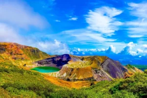 Mount Zao in Miyagi Prefecture.