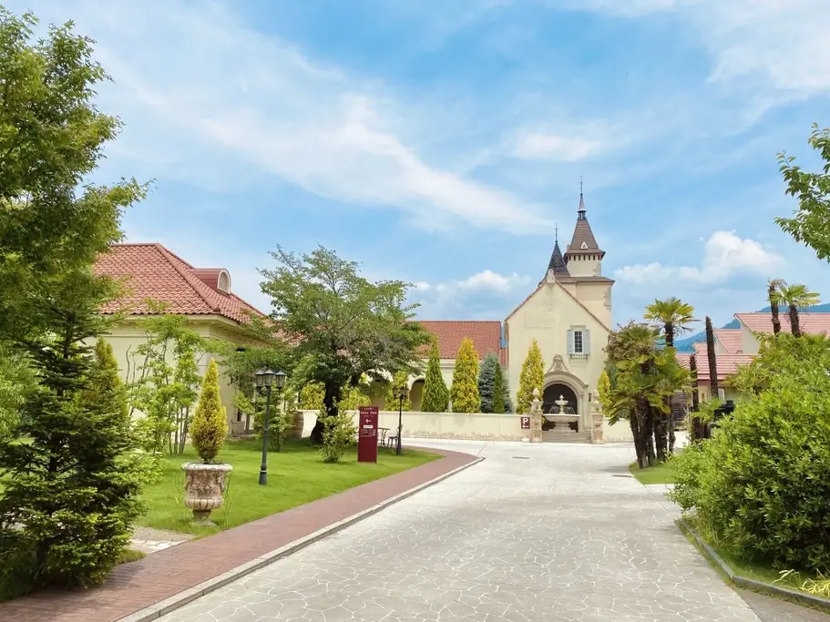 The Sadoya Winery in Yamanashi Prefecture.