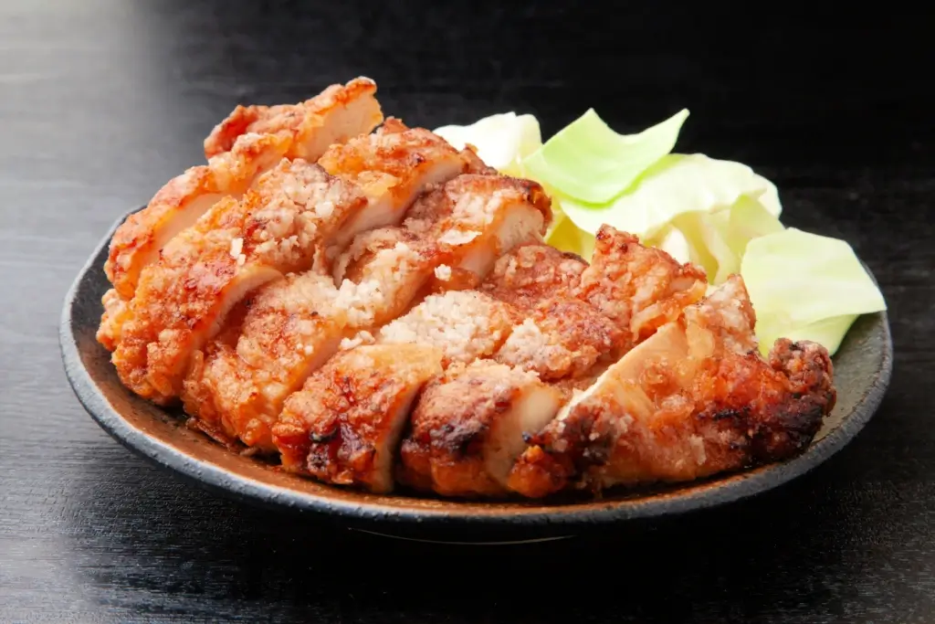 A plate of Sanzokuyaki kitchen