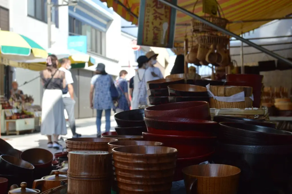 The Wajima Morning Market the Noto Peninsula in Ishikawa.