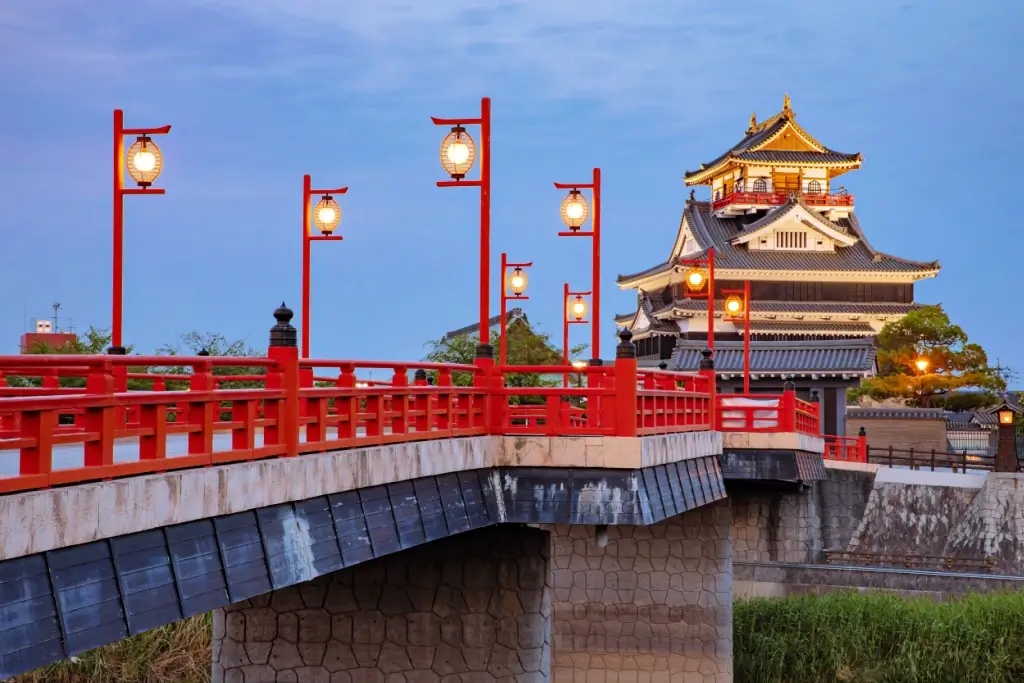 A bridge in Aichi Prefecture.