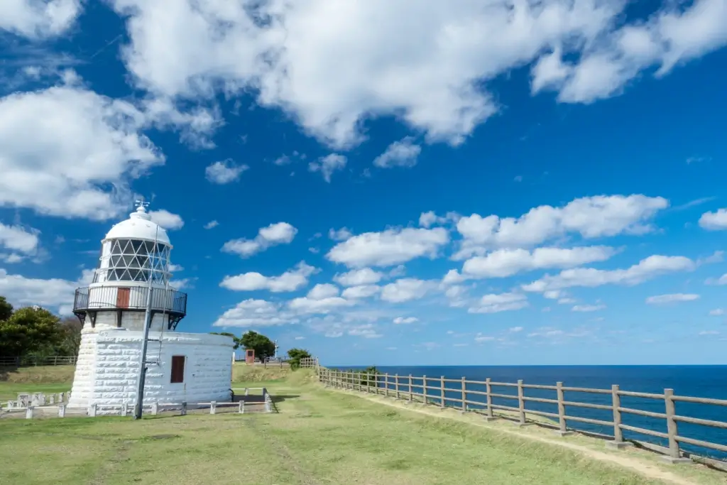 A lighthouse on Noto Peninsula.