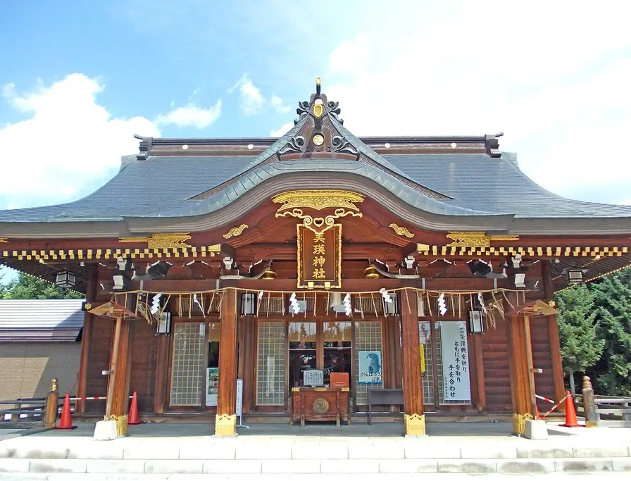 Biei Shrine in Hokkaido.