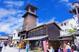 The watch tower in Kawagoe Old Town.