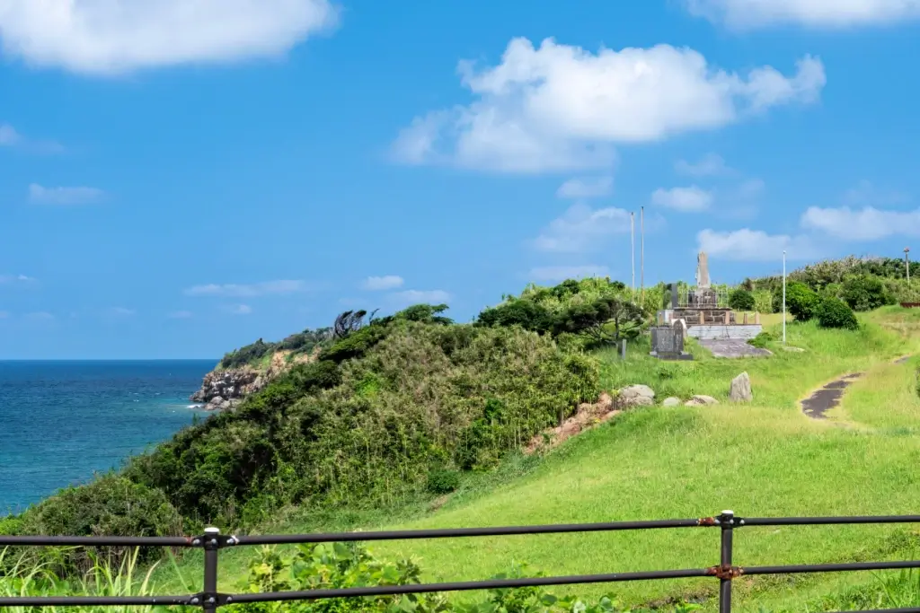 The rolling country side of Tonosaki in Tsushima City, Nagasaki.