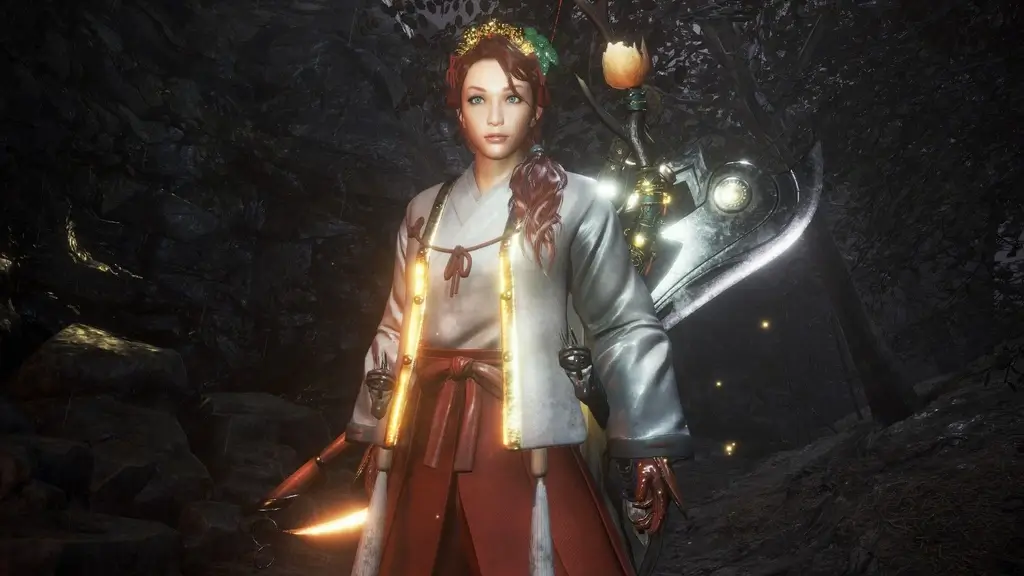 A custom player character from Nioh 2.