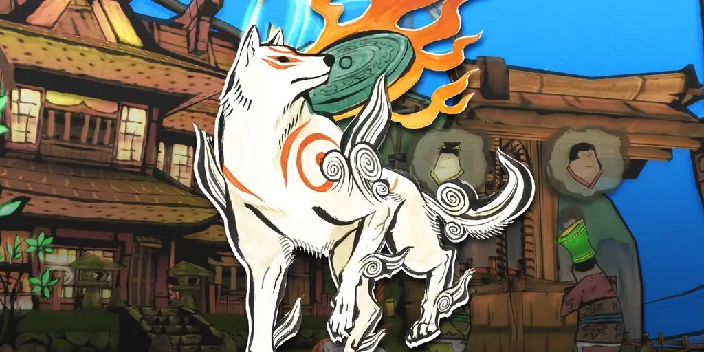 A magical canine with white and orange fur. She is the reincarnation of Amaterasu.