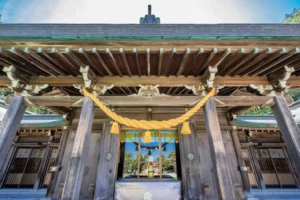 Sumiyoshi Shrine in Hokkaido.