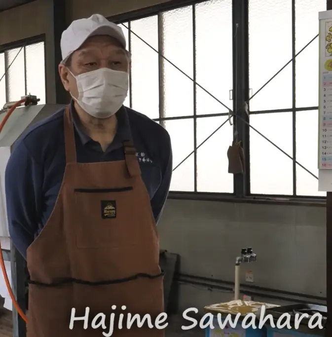 Hajime Sawahara, the CEO of the Sawahara Candy Factory.