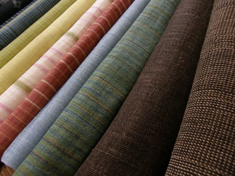 Multiple sheets of Miyako Hofu fabric.