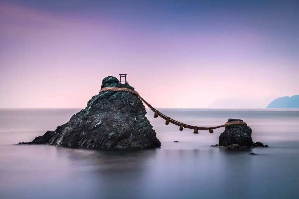 Love rocks, or meoto iwa in Japan.