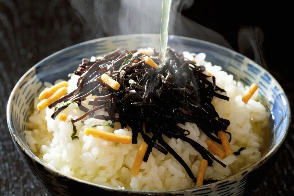 A bowl of chazuke.