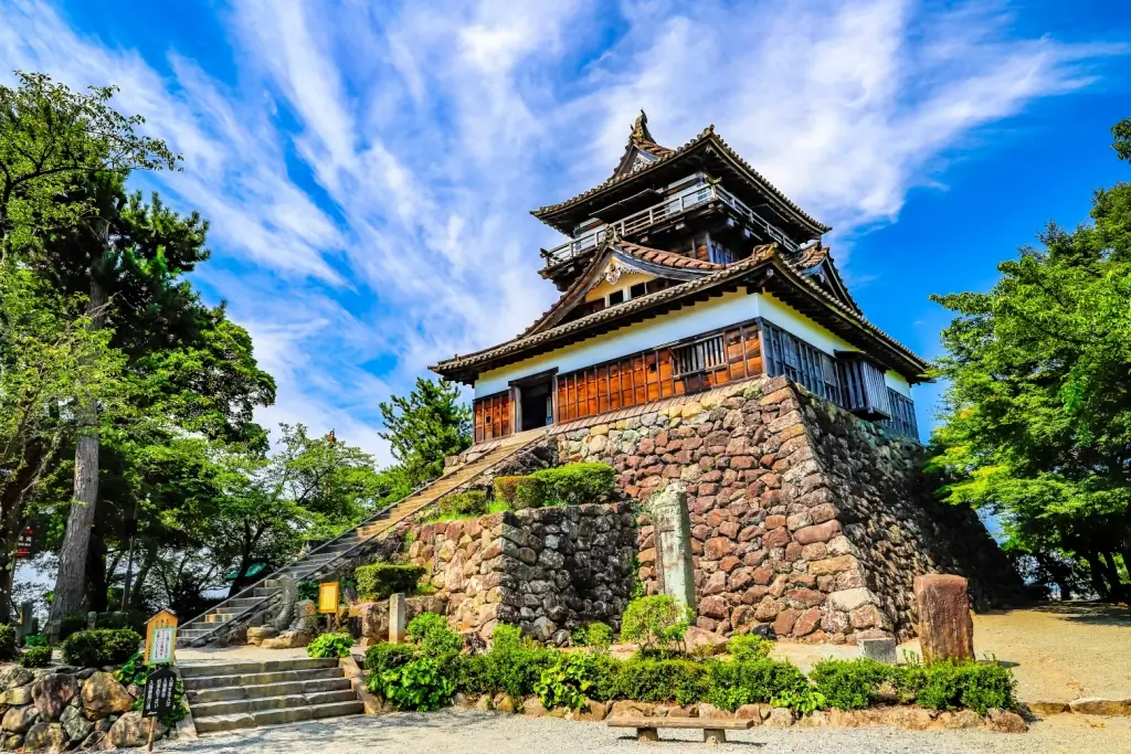 Maruoka Castle in Fukui Prefecture.