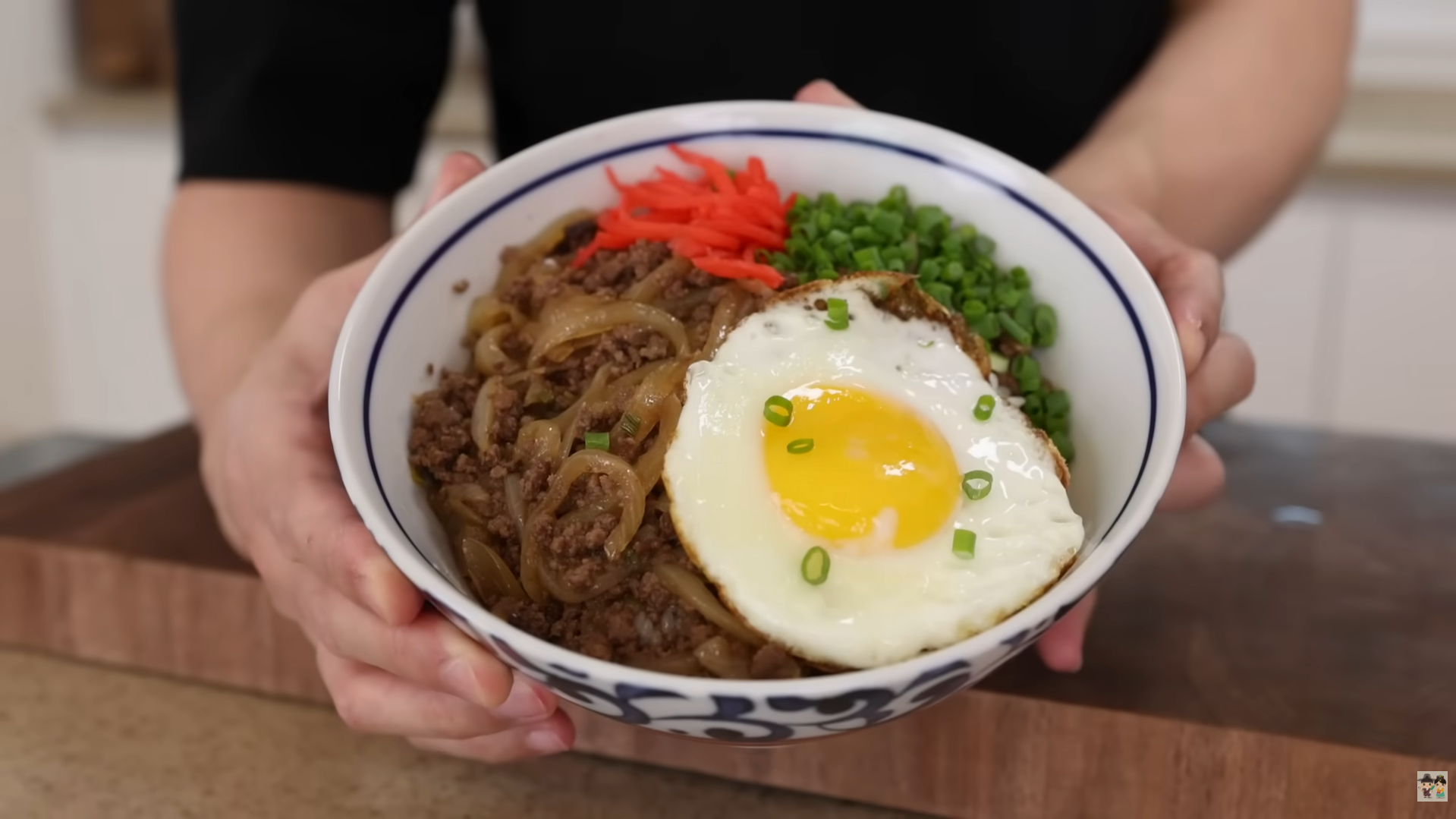Gyudon with Ground Beef made by Aaron and Claire