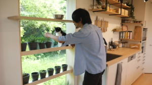 Herb Garden Shelf by Rachel and Jun