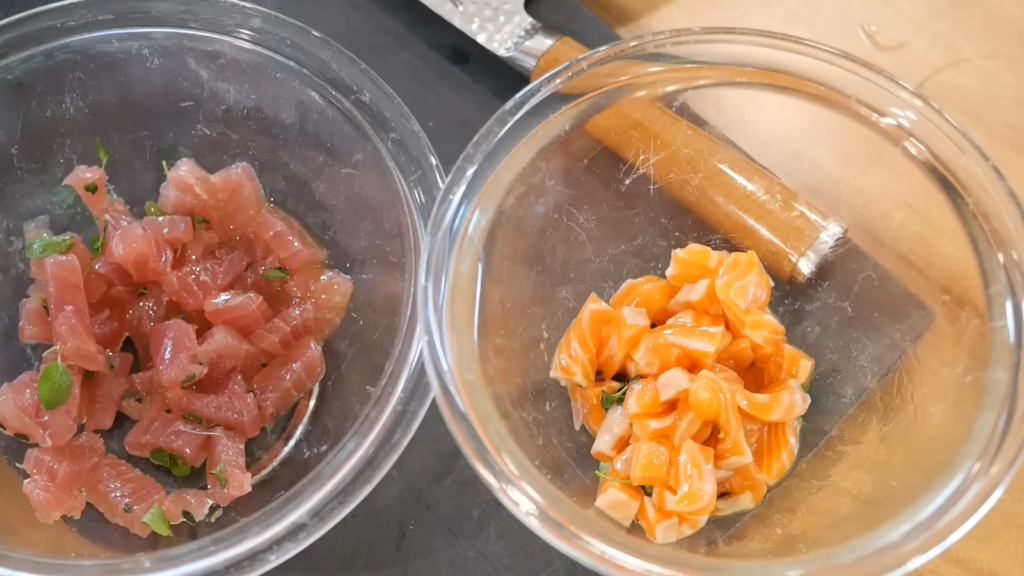 Jun Cooking with Fresh Herbs